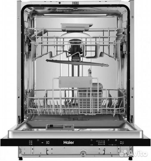 Встраиваемая посудомоечная машина haier hdwe14-292RU, 60см, 14 комплектов, серый