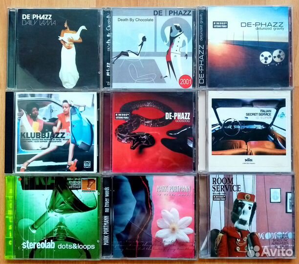 CD диски. Jazz De-Phazz Benson Shakatak Duke