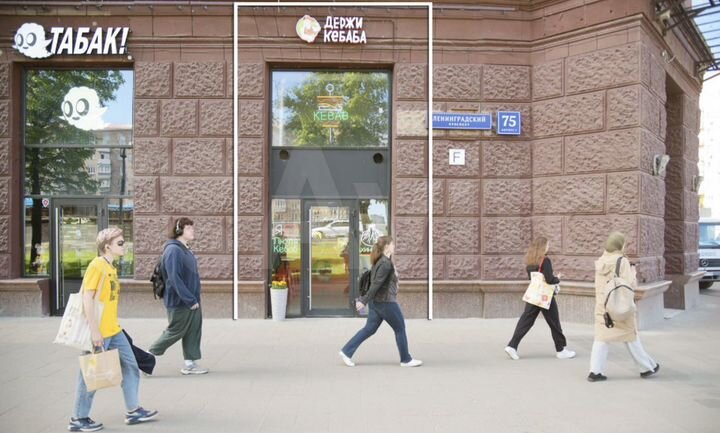 Торговая площадь, 33.1 м², 1 линия, отд.вход