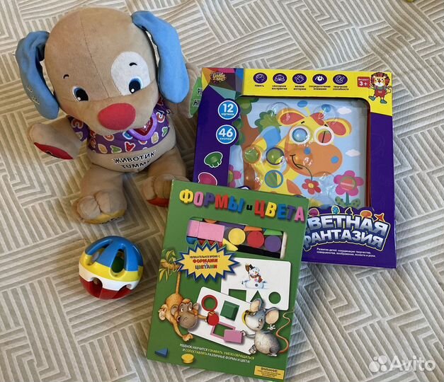 Умный щенок fisher price