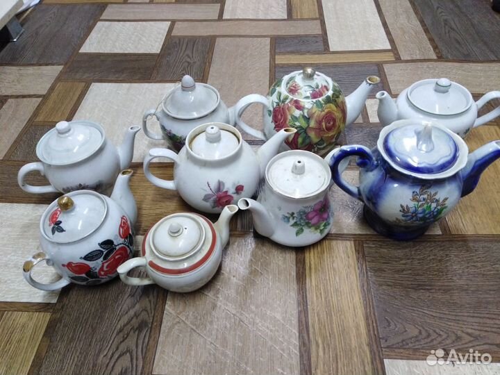 Чайник заварочный фарфоровый СССР