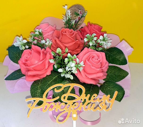 На заказ. Букеты - Цветы из мыла