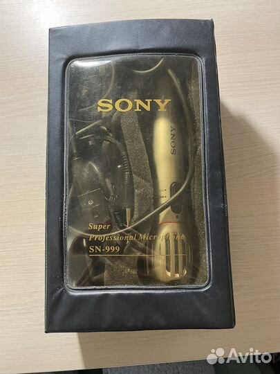 Микрофон профессиональный sony sn-999