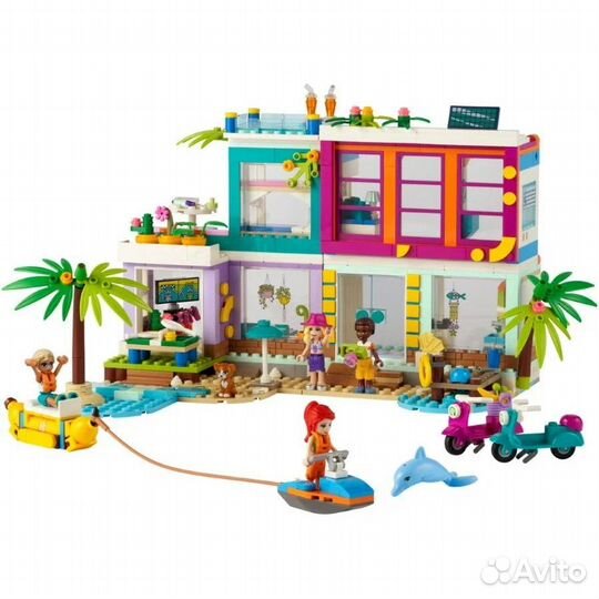 Lego Friends Пляжный дом 41709 и 6 наборов