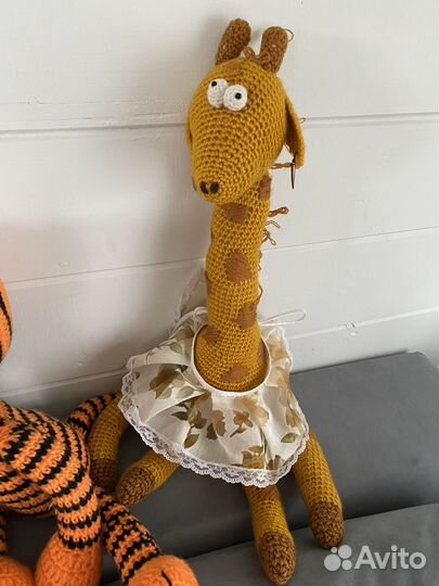Дракон. Большие вязаные крючком игрушки