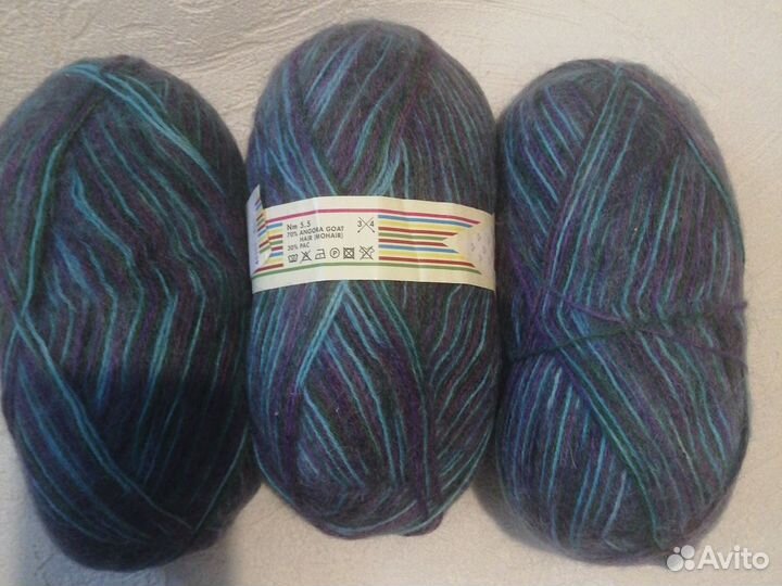 Пряжа 70% мохер, Турция