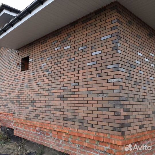 Облицовочный кирпич баварская кладка
