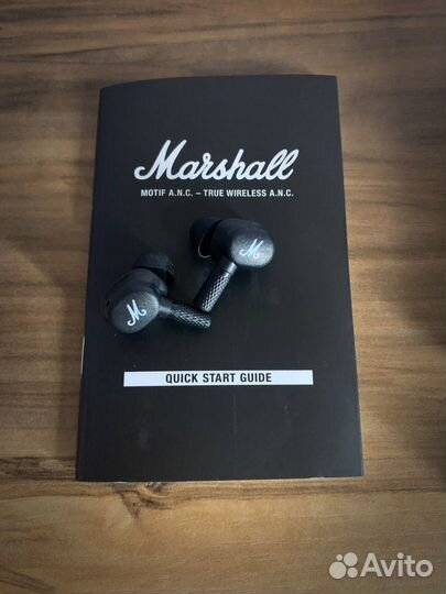 Наушники marshall motif anc