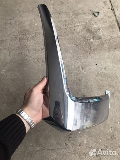 Накладка бампера левая Митсубиши Аутлендер 15-22г