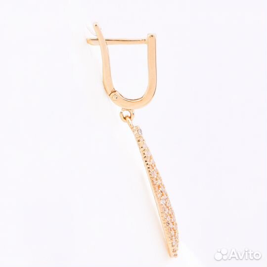 Серьги золотые