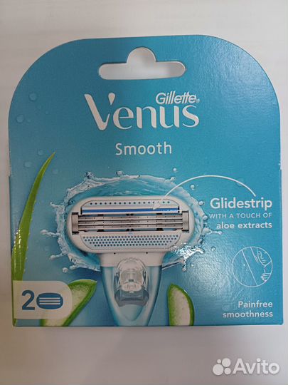 Gillette Venus Smooth 2 кассеты