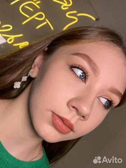 Долговременная Укладка Окрашивание бровей