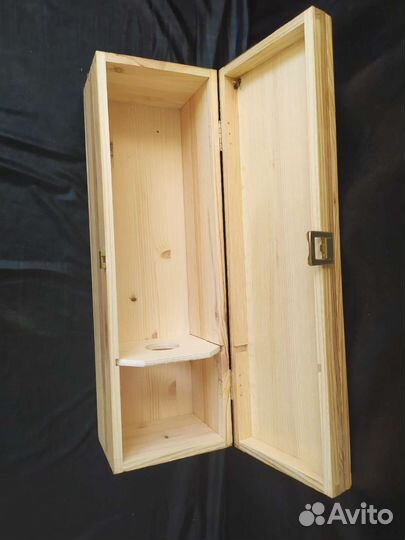 Деревянная коробка для вина