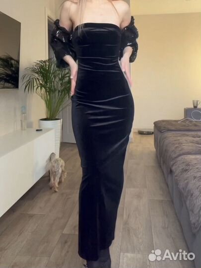 Вечернее платье в пол