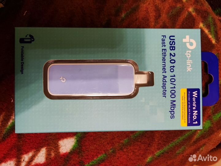 Сетевой адаптер TP-link UE200 USB 2.0