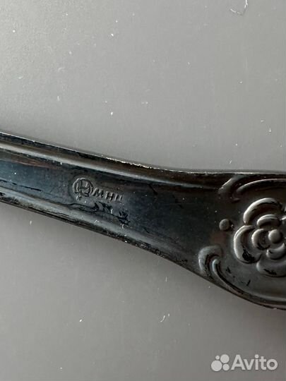 Столовые ложки мельхиор 6 шт