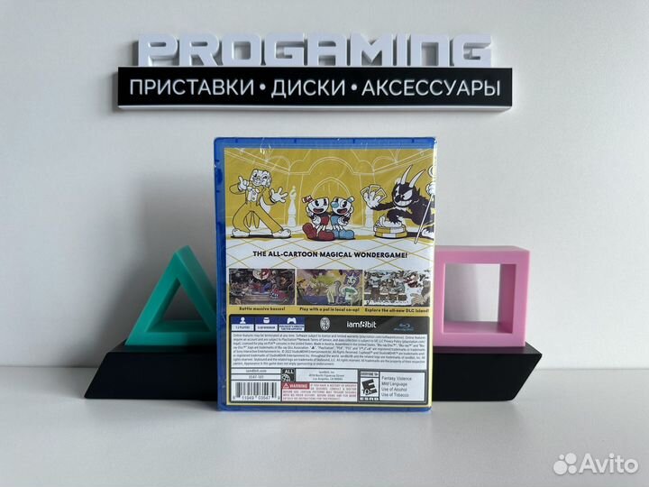 Cuphead новый диск для Sony ps