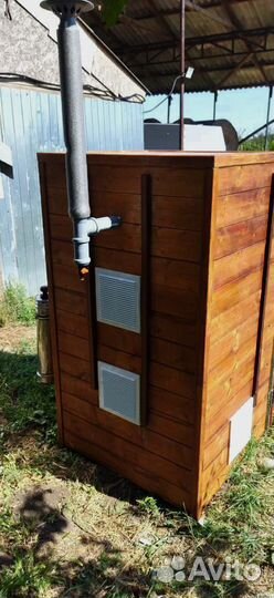 Коптильня холодного и горячего копчения