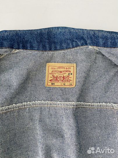 Куртка джинсовая Levi's. США