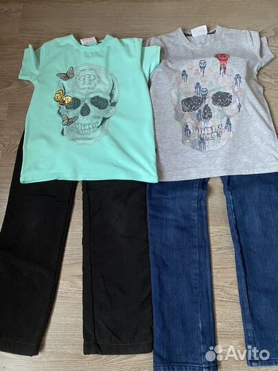Вещи фирменные пакетом на девочку 134 140