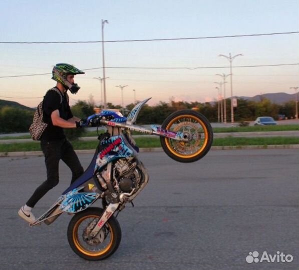 Yamaha wr450f stunt