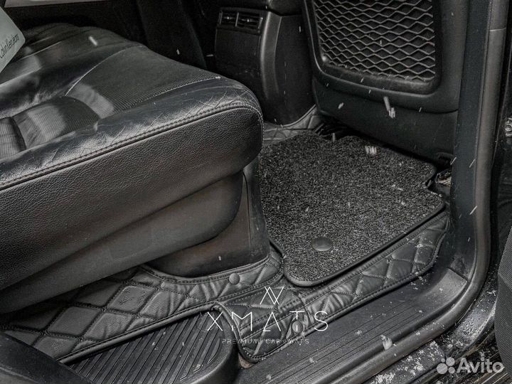 3D коврики из экокожи для Toyota Land Cruiser 200