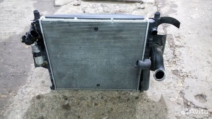 Кассета радиаторов mercedes ml w163 2.7 cdi