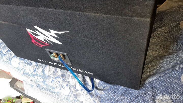 Сабвуфер Audio system r12 br2 plus