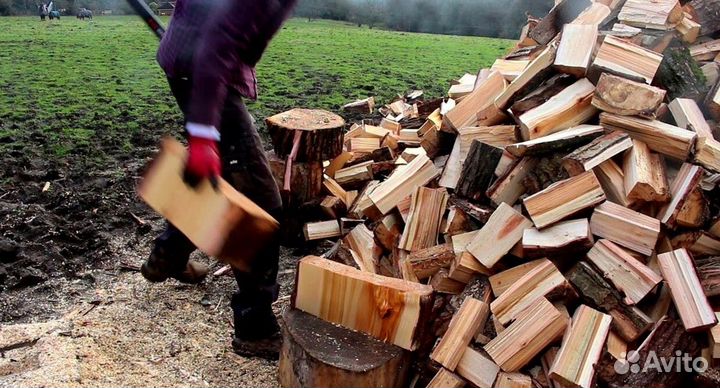 Дрова в чурках