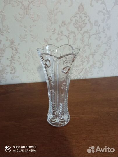 Ваза стеклянная