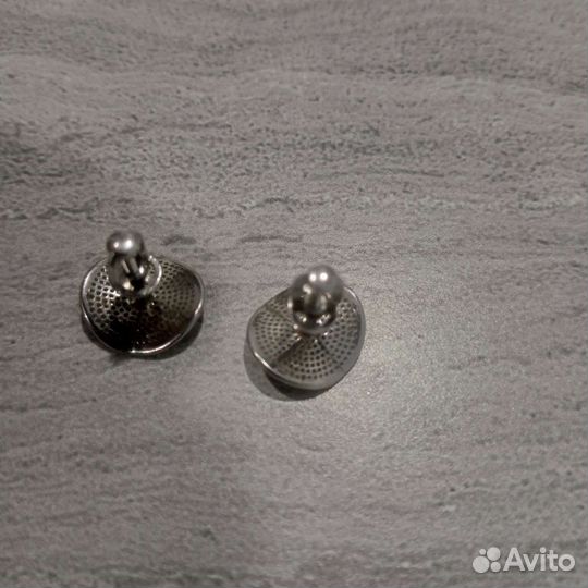 Серьги серебро