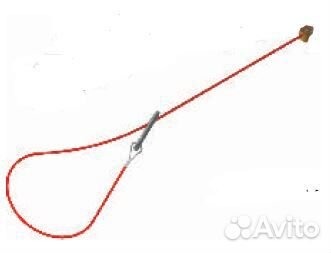 Аварийный трос тормоза наката прицепа knott арт. 2