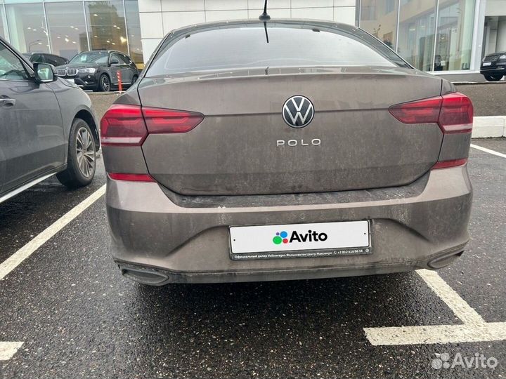 Volkswagen Polo 1.6 AT, 2021, 80 839 км