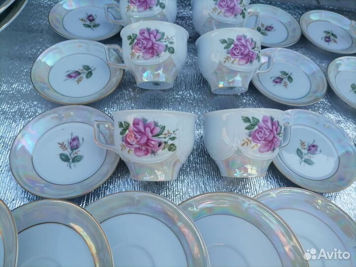 Столовый и чайный сервиз гдр 133 предмета