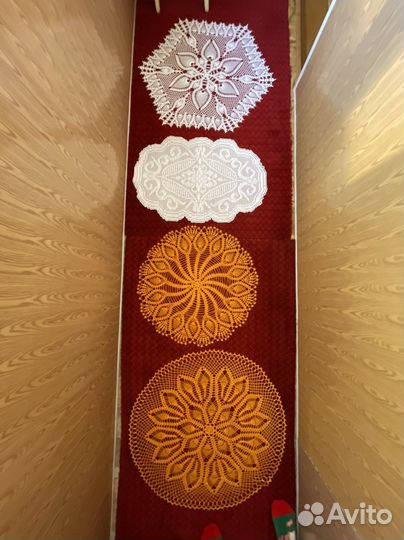 Салфетки вязаные крючком