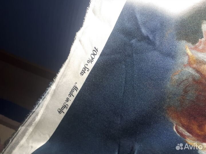 Отрез шелка Италия