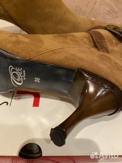 Полусапожки женские 36 размер,зимние