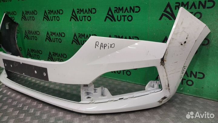 Бампер передний Skoda Rapid 2 2020-Нв