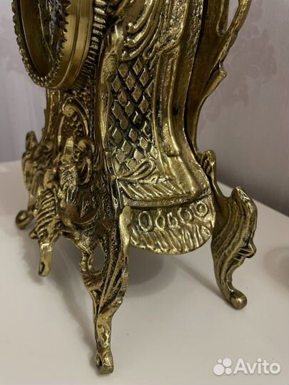 Антикварные часы из бронзы Португалия