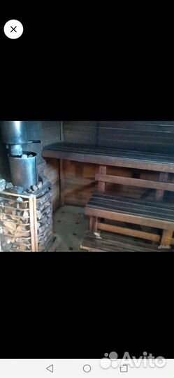 Русская баня на дровах