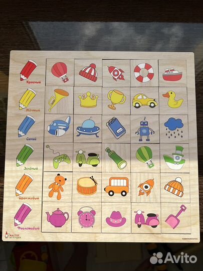 Развивающая игра, цвета