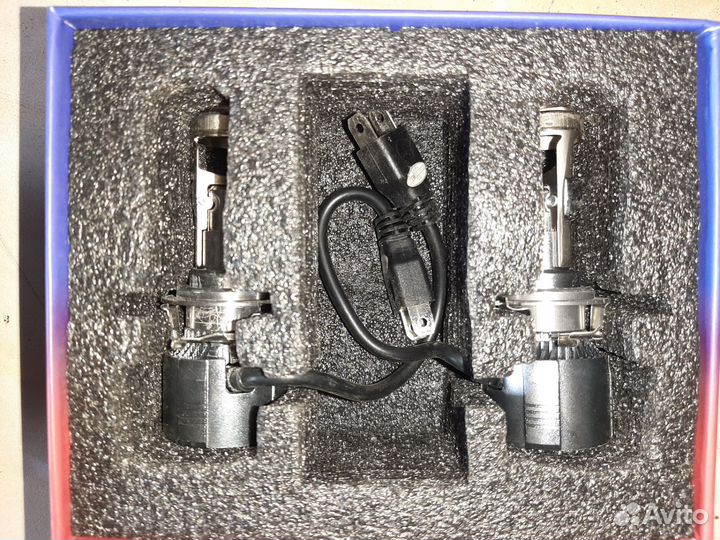 Лед лампы h7 с линзой