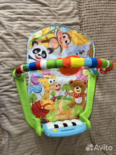 Развивающий коврик с пианино