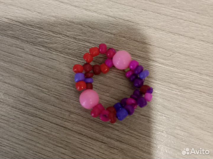 Кольцо из бисера