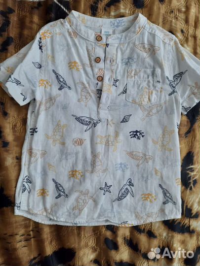Рубашка на мальчика 98