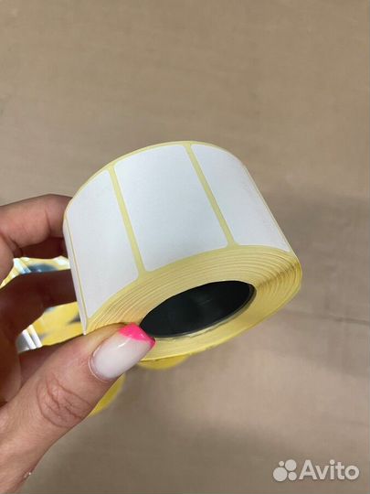 Термоэтикетки от (43 на 25)