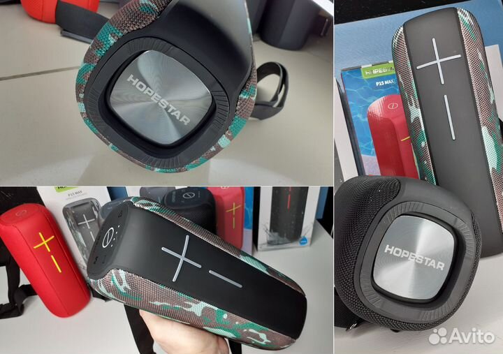 Колонка Hopestar P15 MAX 55вт 32см Shock Bass TWS