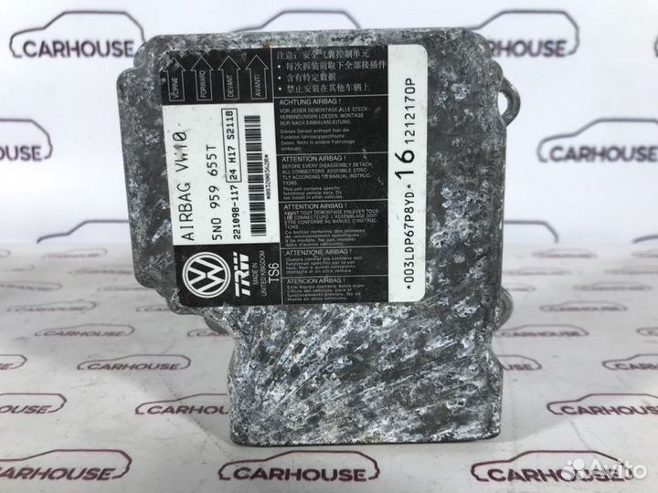 Блок управления аирбаг Volkswagen Passat Cc