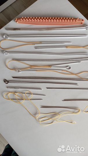 Спицы и крючки для вязания