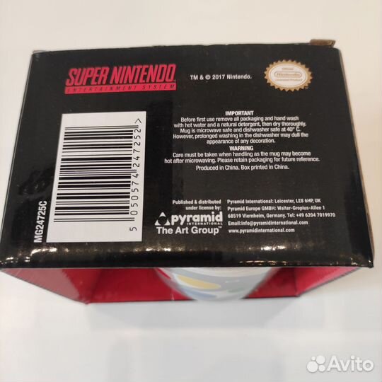 Кружка Super Nintendo snes